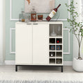 White Sideboard Buffet Cabinet with Storage G9272