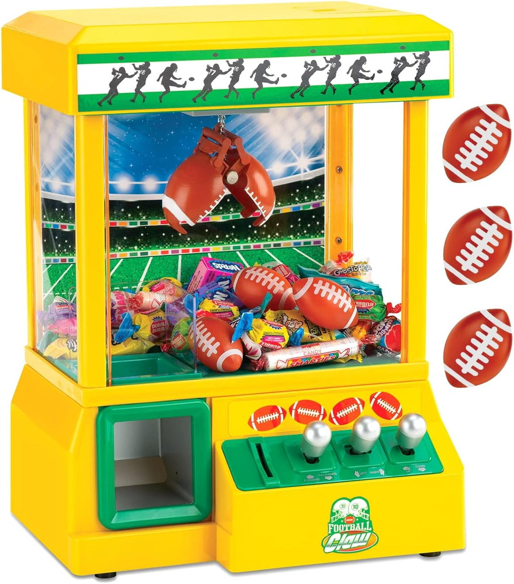 Claw Machine with 3 Small Footballs and 30 Reusable Tokens B715077