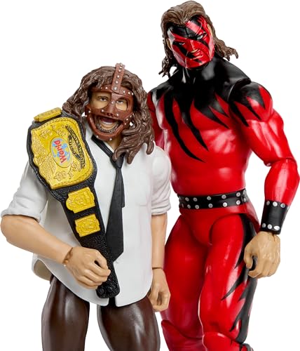 WWE Main Event Showdown Mankind & Kane 2-Pack Q581