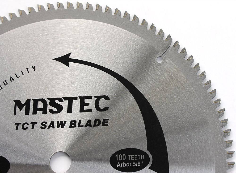 10-Inch 100T Carbide Tooth Saw Blade with 5/8-Inch Arbor E139
