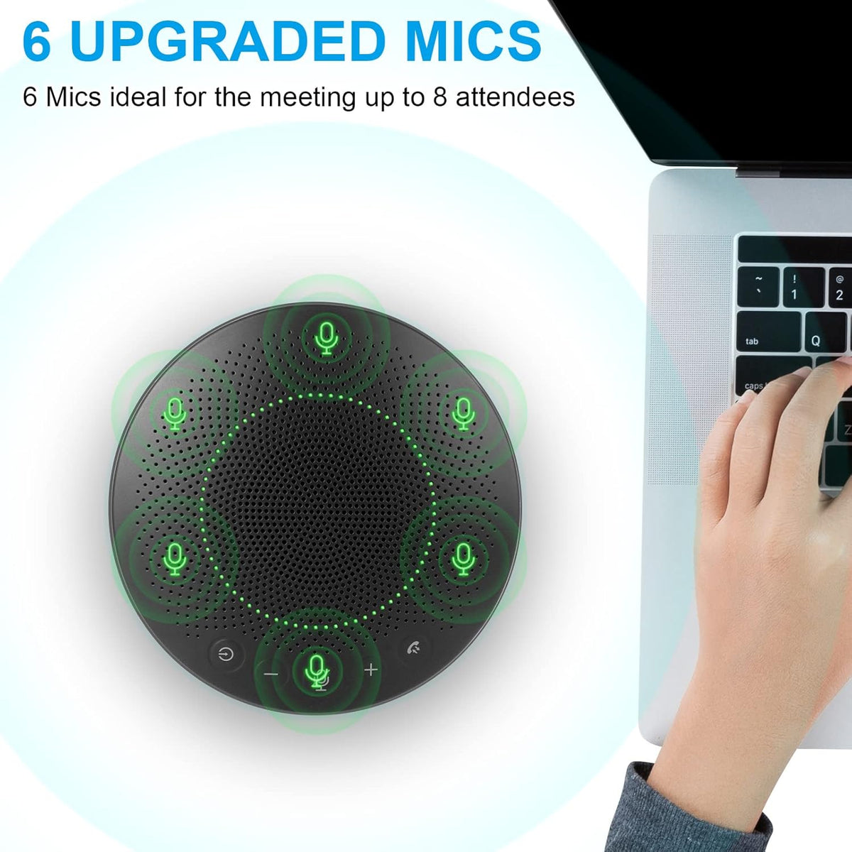 Bluetooth Speakerphone with Microphone N891