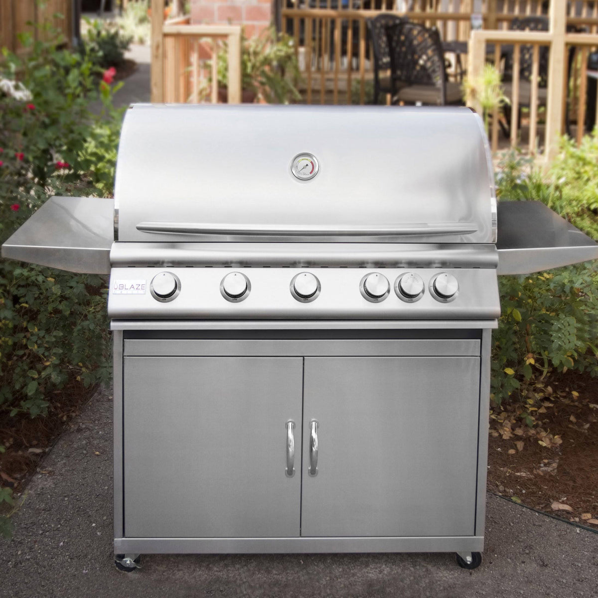 40-Inch 5-Burner Gas Grill Cart Z88401