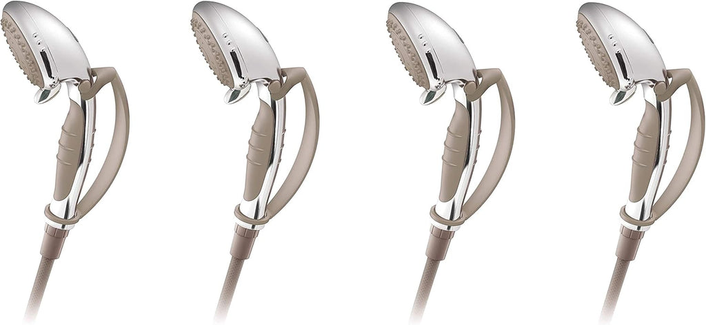Chrome Multi-Function Handheld Shower with Pause Control C93201