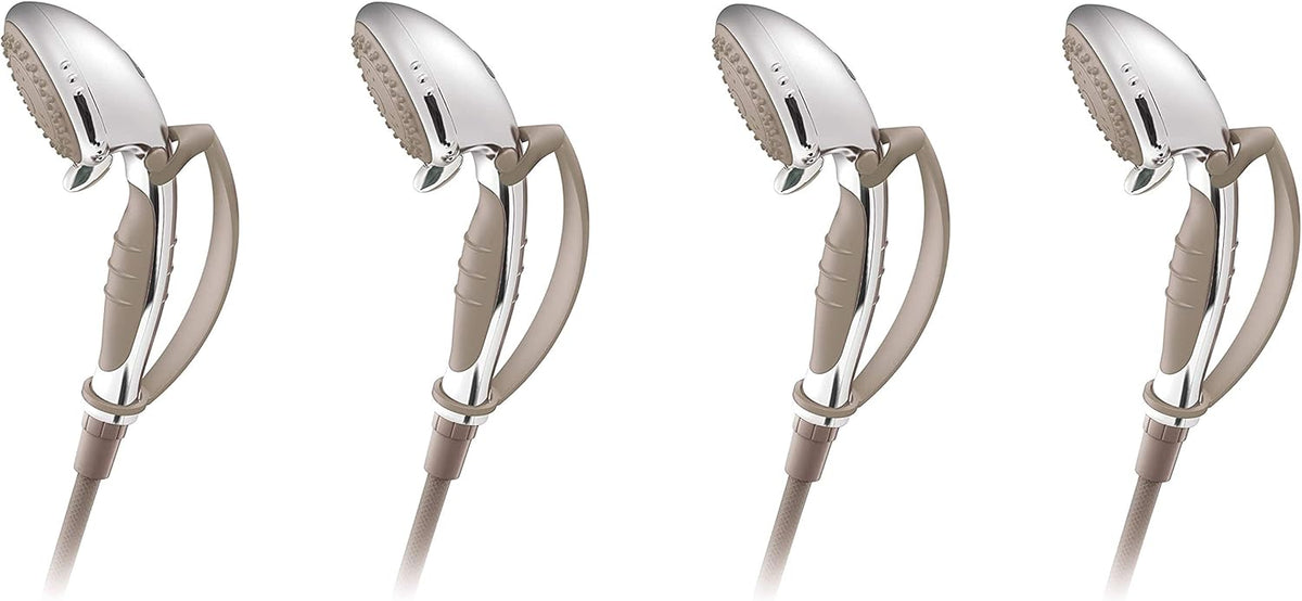 Chrome Multi-Function Handheld Shower with Pause Control C93201