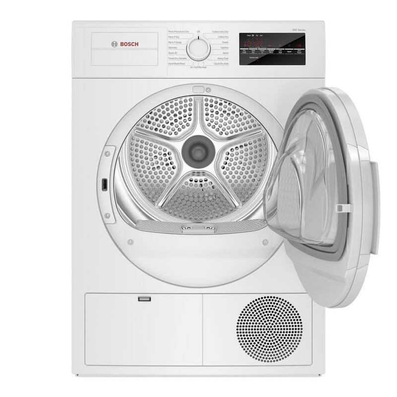 White 4 cu. ft. Electric Ventless Compact Dryer T954992