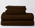 100% Egyptian Cotton 6 PC Sheet Set California King Size Chocolate E8517