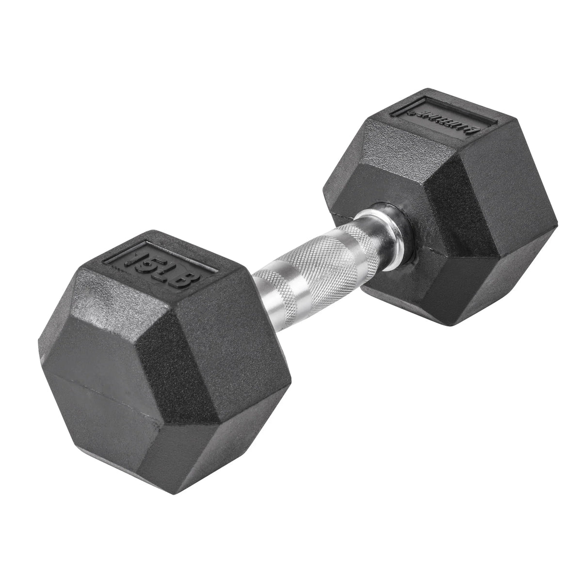 95 lbs Rubber Hex Dumbbell K650