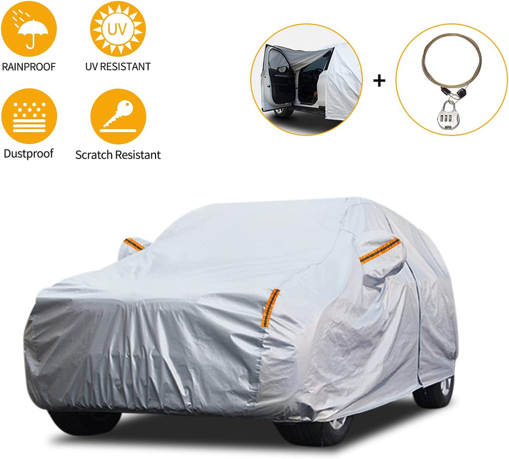 Waterproof Car Cover for Ford F150 Super Crew Cab, Pack of 2 C50506