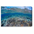 Blue Canvas Art J1463