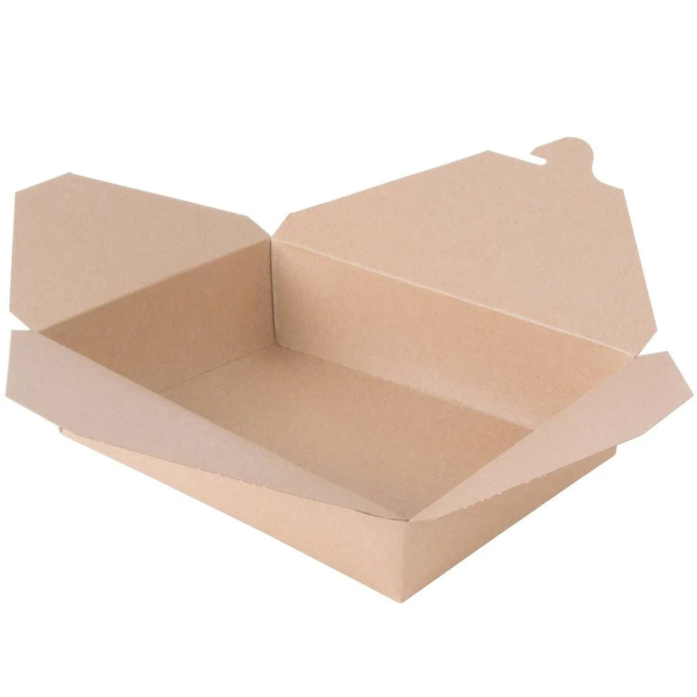 Kraft Microwavable Paper #2 Take-Out Container 200/Case A3178