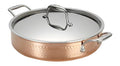5-Quart Stainless Steel Hammered Stockpot Cookware Z3819