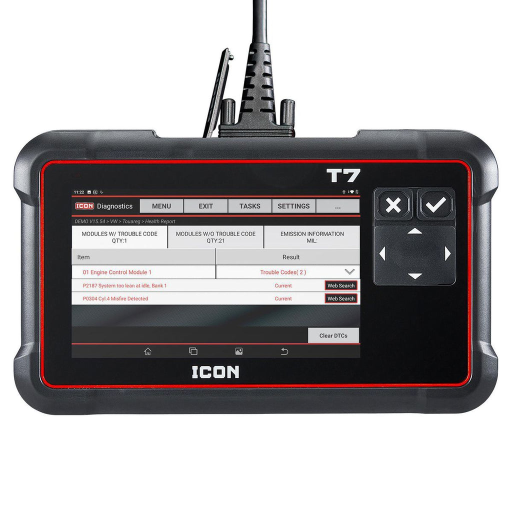 Professional Wired Diagnostic Scanner F55915