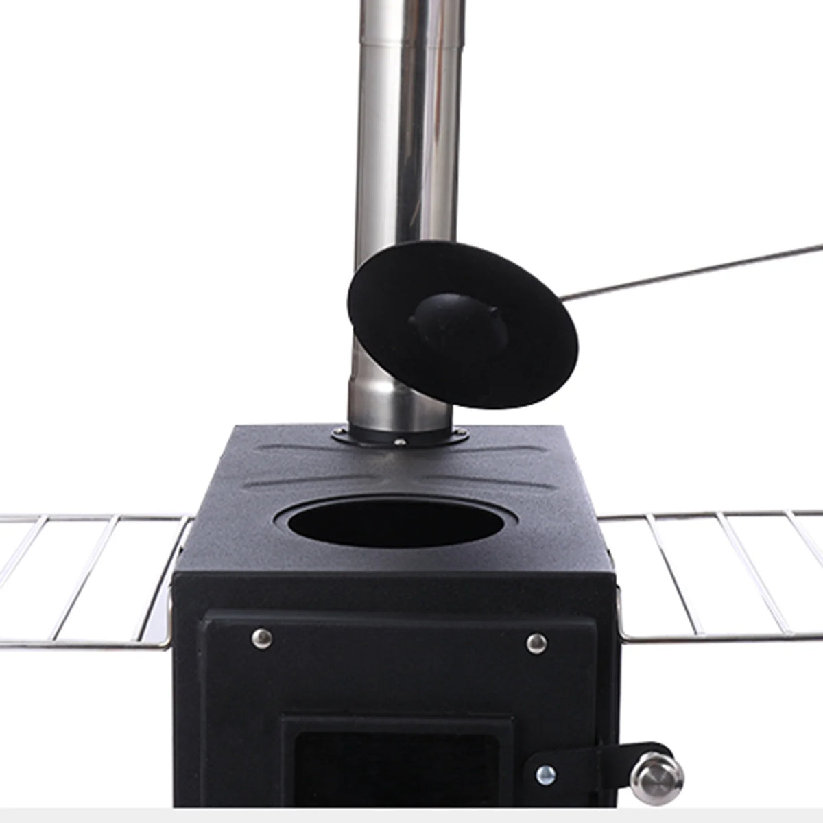 Outdoor Wood Burning Stove with Pipe W4815