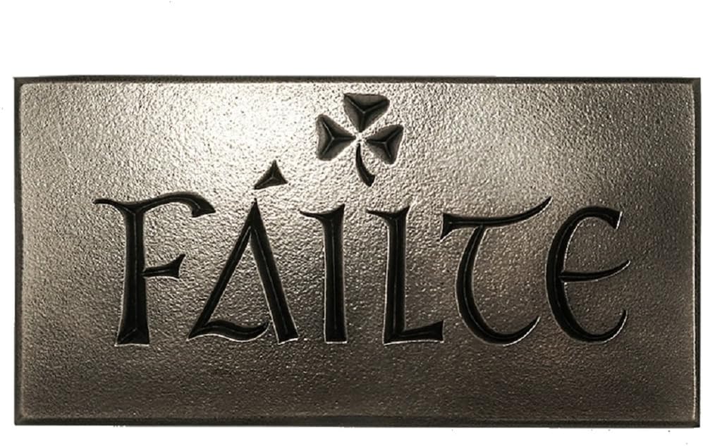 Irish Welcome Shamrock Sign 8 Inches Long O21193