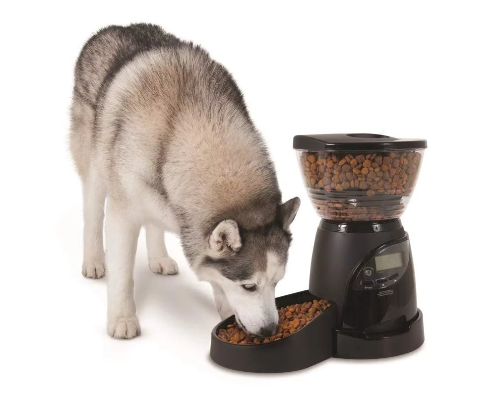 Programmable Dog and Cat Food Dispenser, 18 Cup X7099