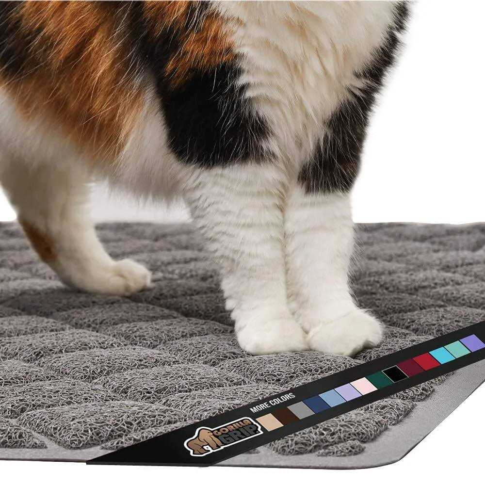 100% Waterproof Cat Litter Box Trapping Mat D2328
