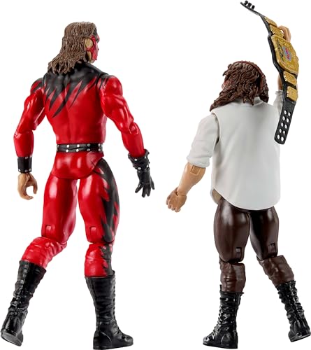 WWE Main Event Showdown Mankind & Kane 2-Pack Q581