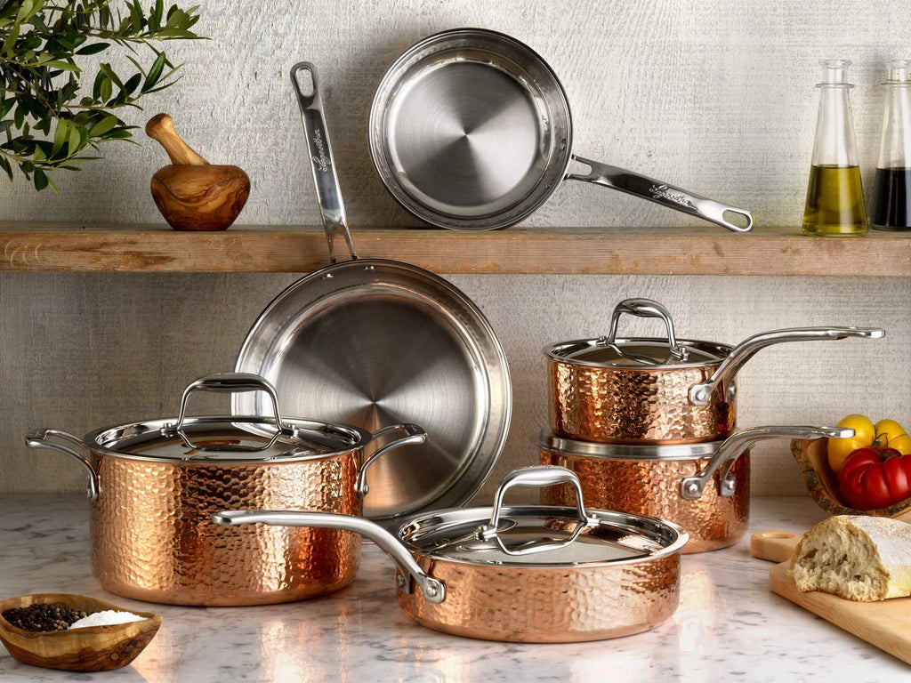 5-Quart Stainless Steel Hammered Stockpot Cookware Z3819