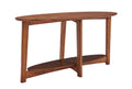 60"L Wood Console Table, Warm Chestnut Z48963