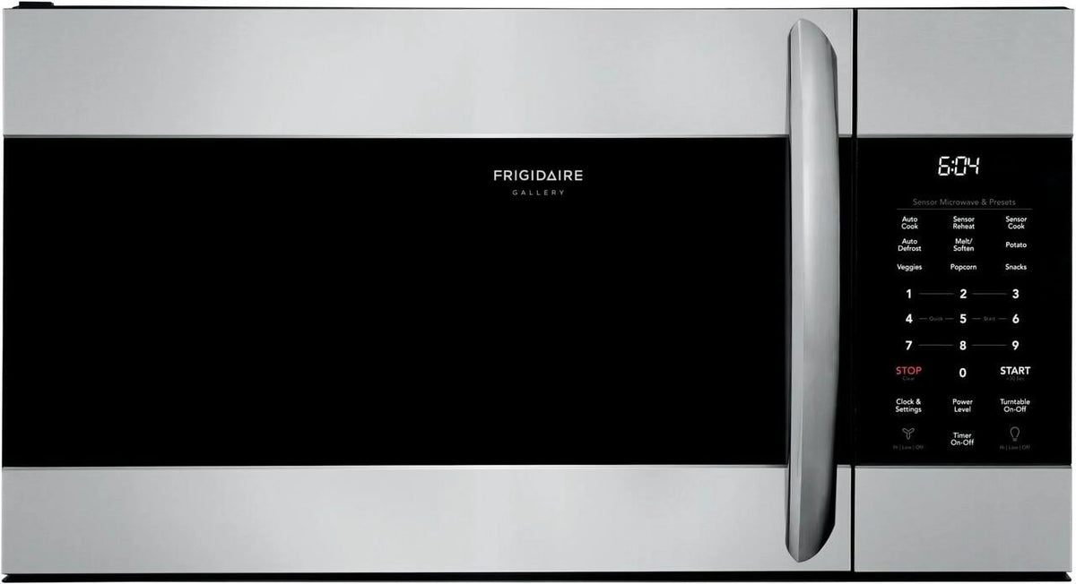 30 Inch Over the Range Microwave Oven with 1.7 cu ft Capacity 1000 Cooking Watts in Stainless Steel J2649