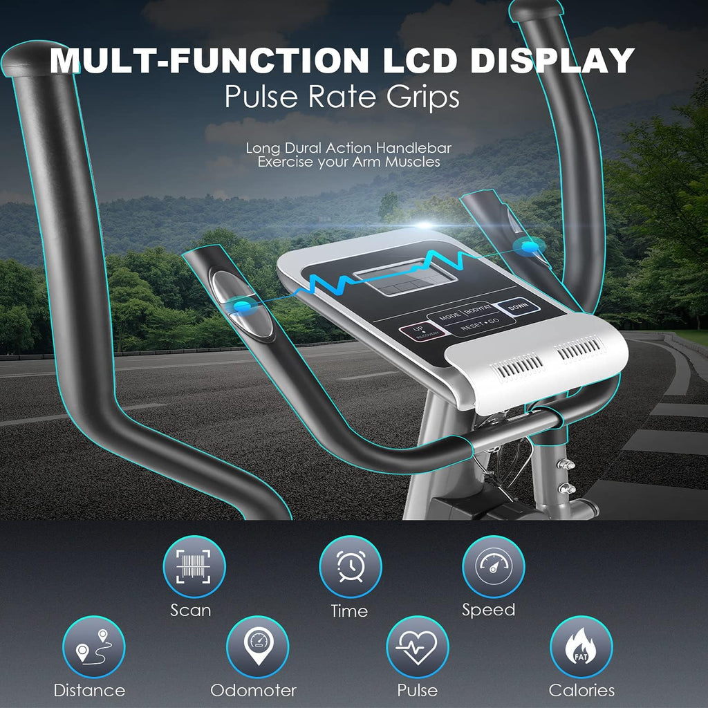 Elliptical Machine with LCD Monitor Y333842