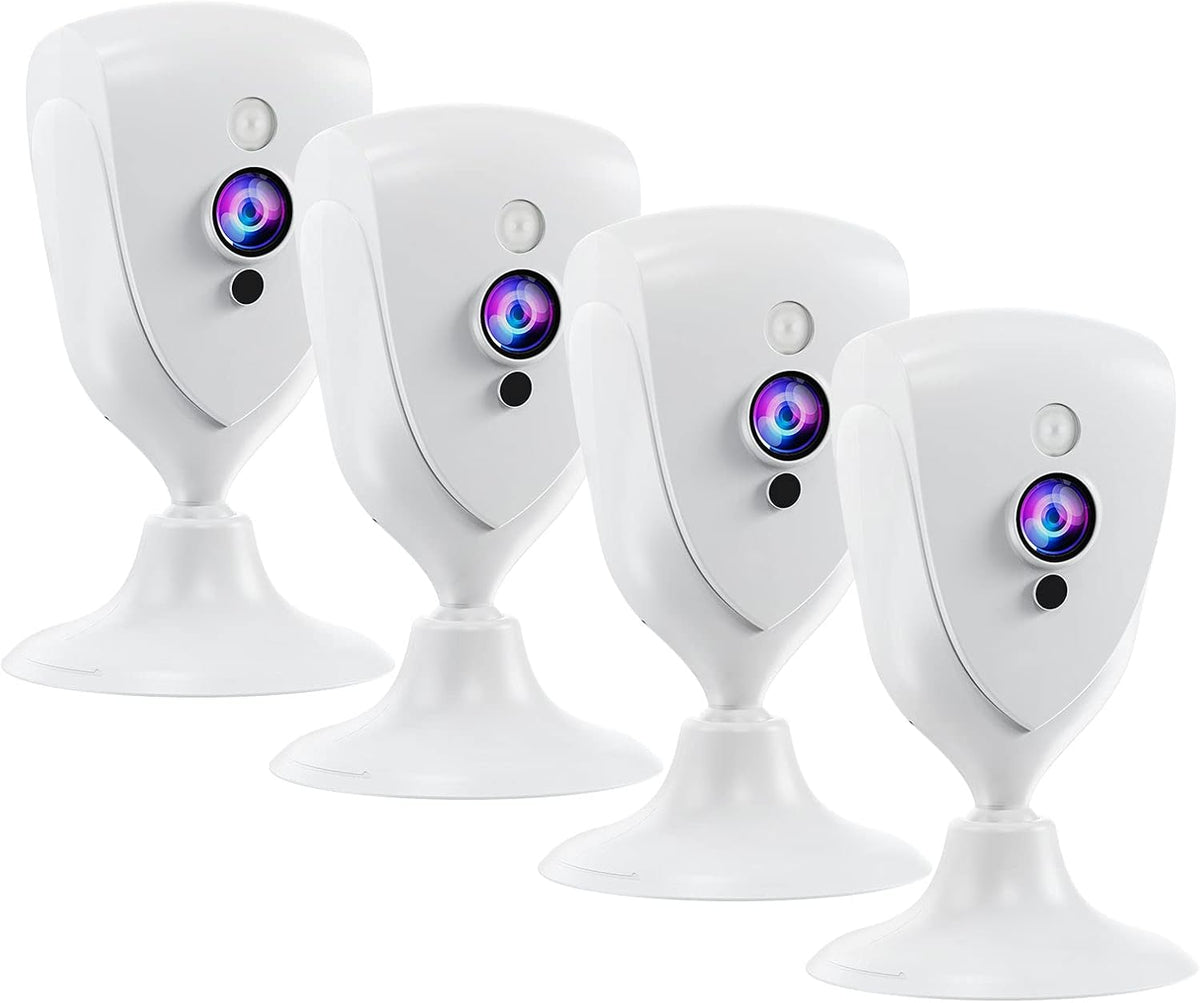 1080P Indoor Security Camera with 2-Way Audio Night Vision H405392