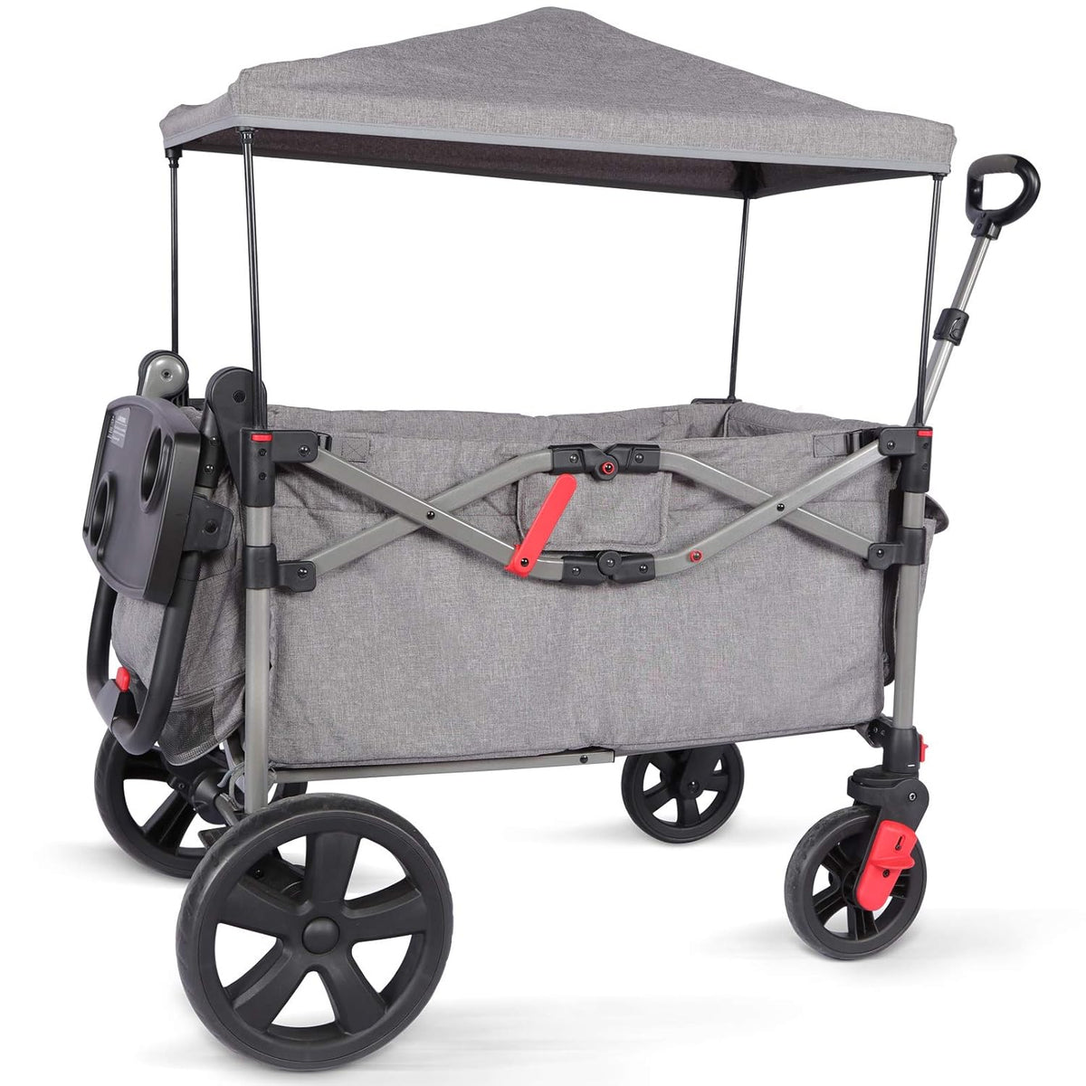 Foldable Wagon with Adjustable Handle Bar and Canopy C747861