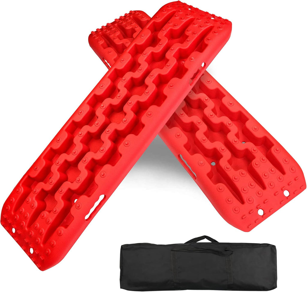 Recovery Traction Tracks 2 Piece Red Q768