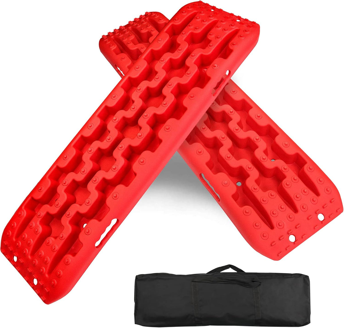 Recovery Traction Tracks 2 Piece Red Q768