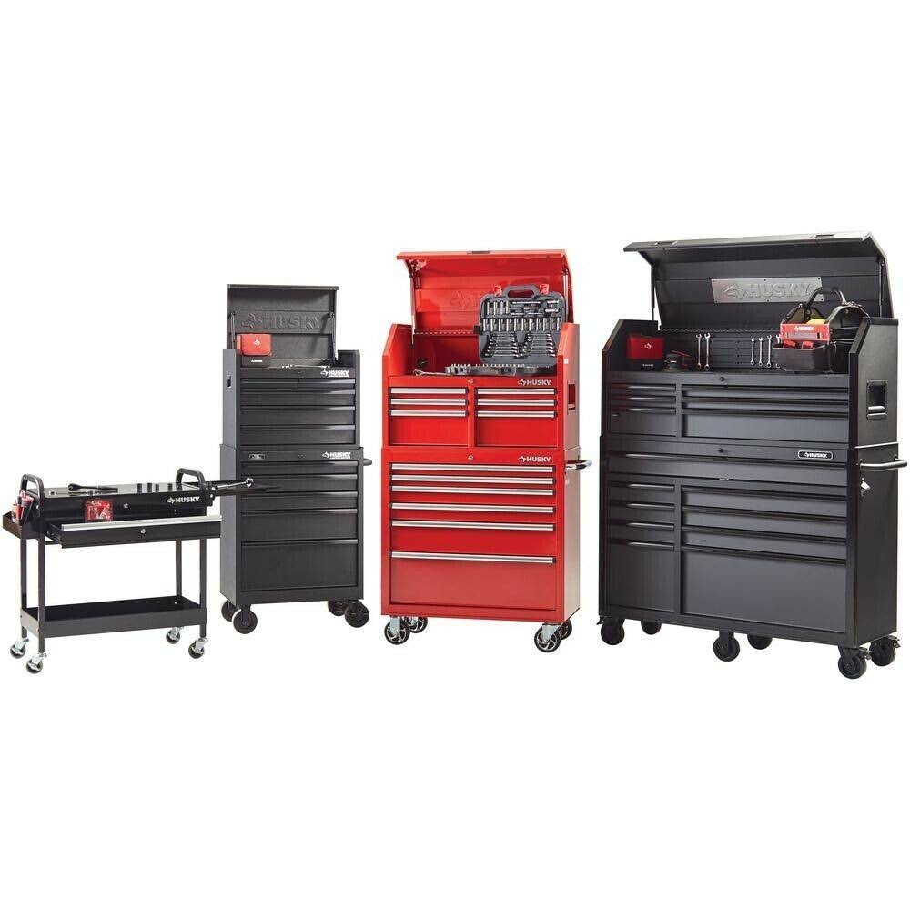 Black 1-Drawer Tool Utility Cart Y736