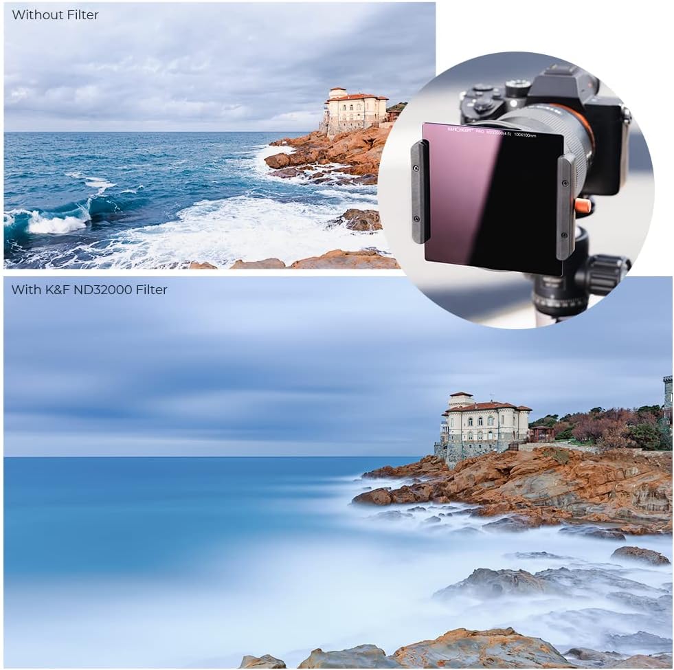 100x100mm Square 15 Stops Neutral Density Filter X409835