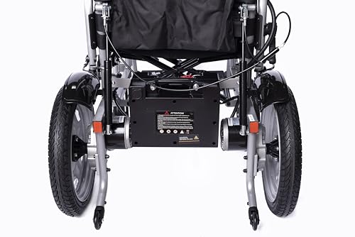 Reclining Foldable Electric Wheelchair (Black) W988555