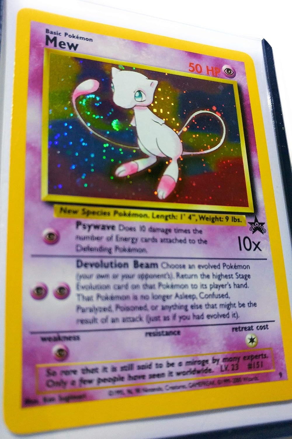 Mew Black Star Promos L27475