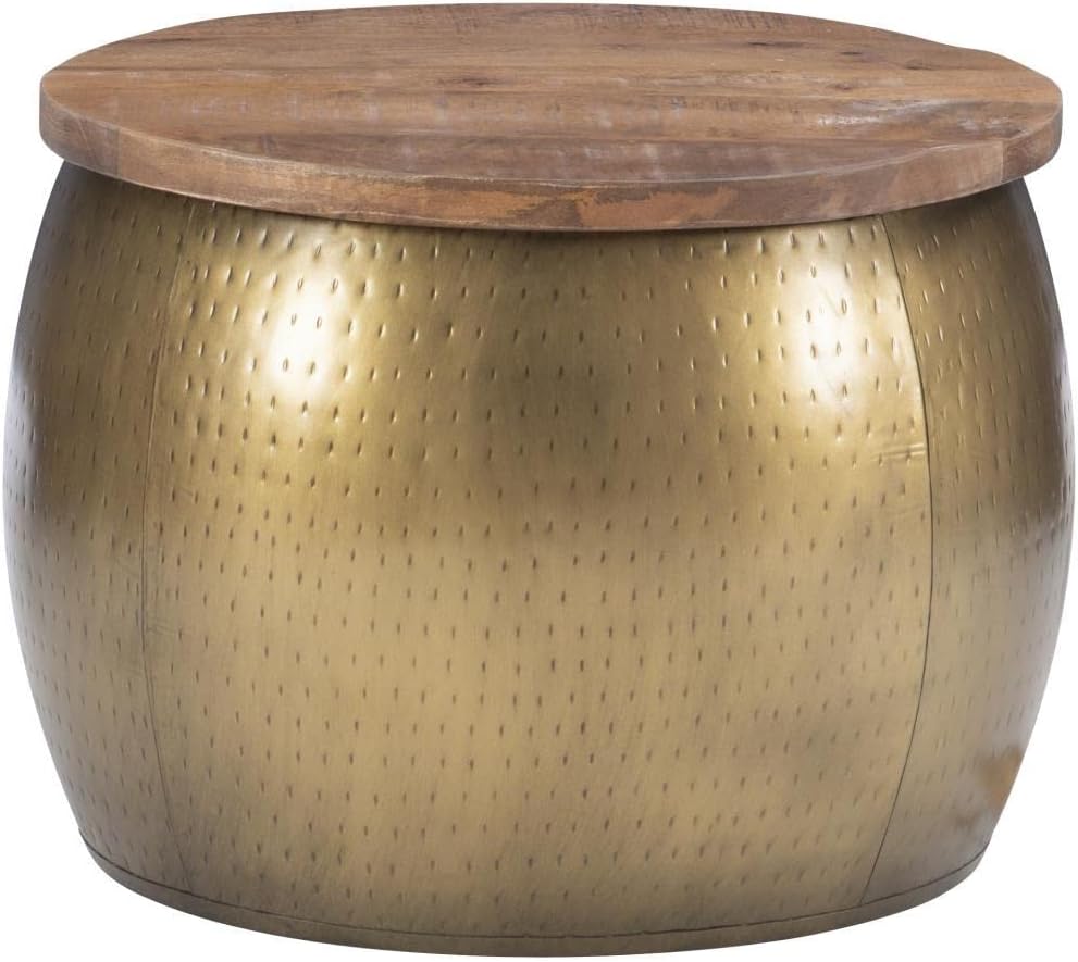 Gold Drum with Storage R997
