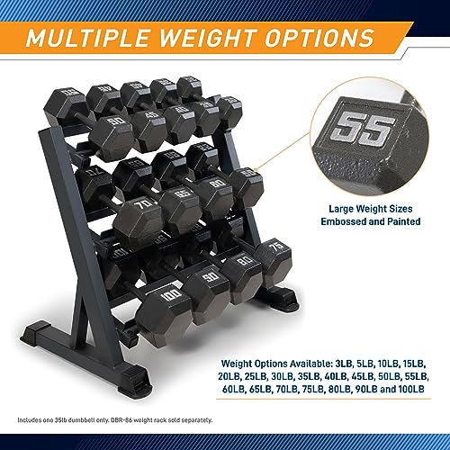 Cast Iron Hex Dumbbells Z264861