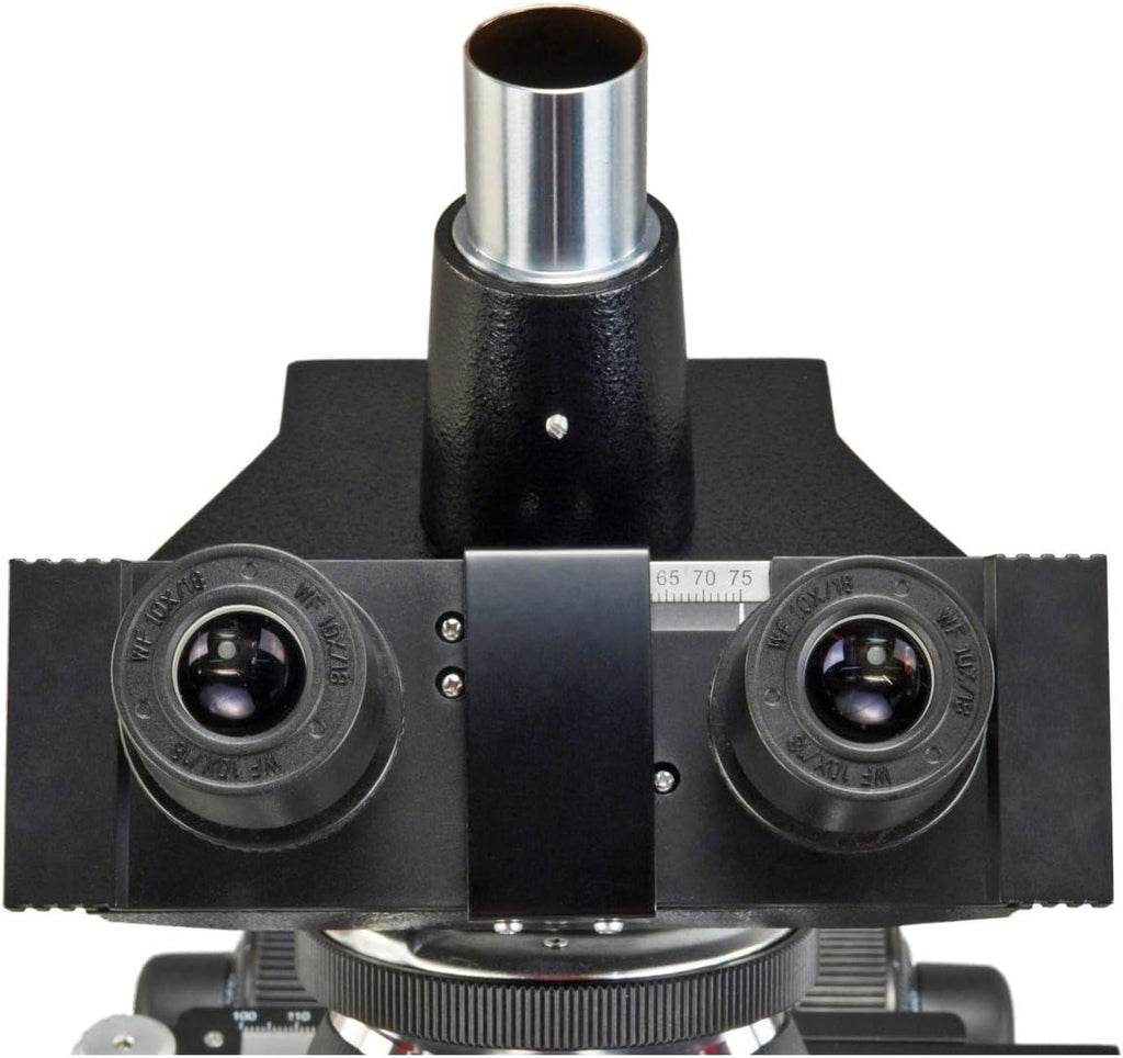 40X-2500X Full Size Lab Digital Trinocular Compound LED Microscope with 14MP USB Camera and 3D Mechanical Stage E878