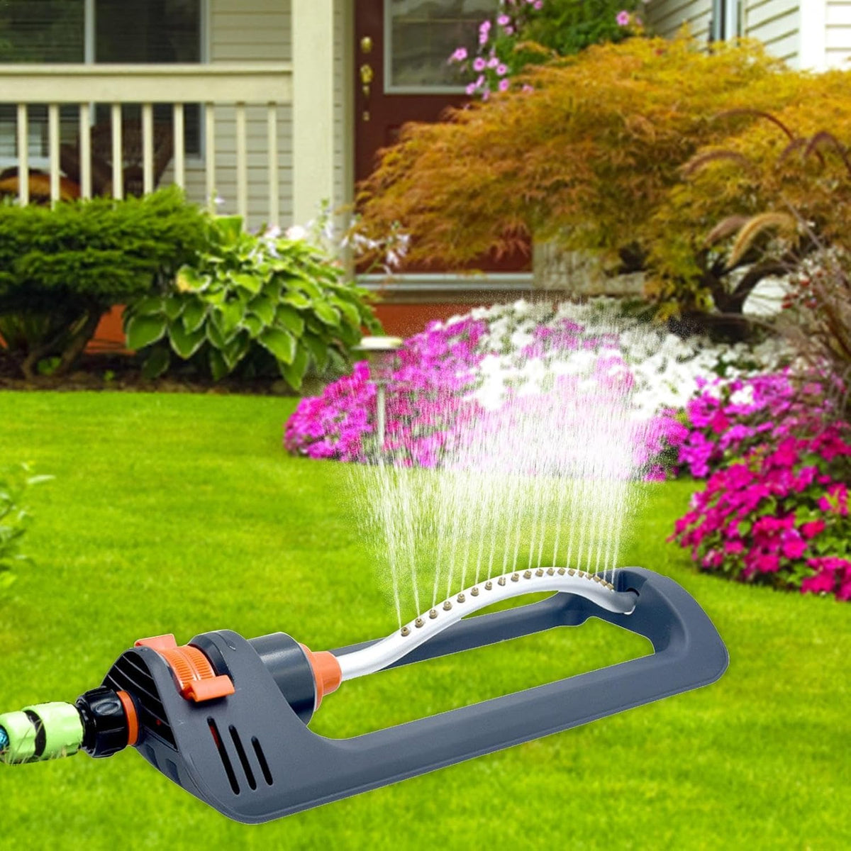 Oscillating Sprinkler with 19 Nozzle Base E700400