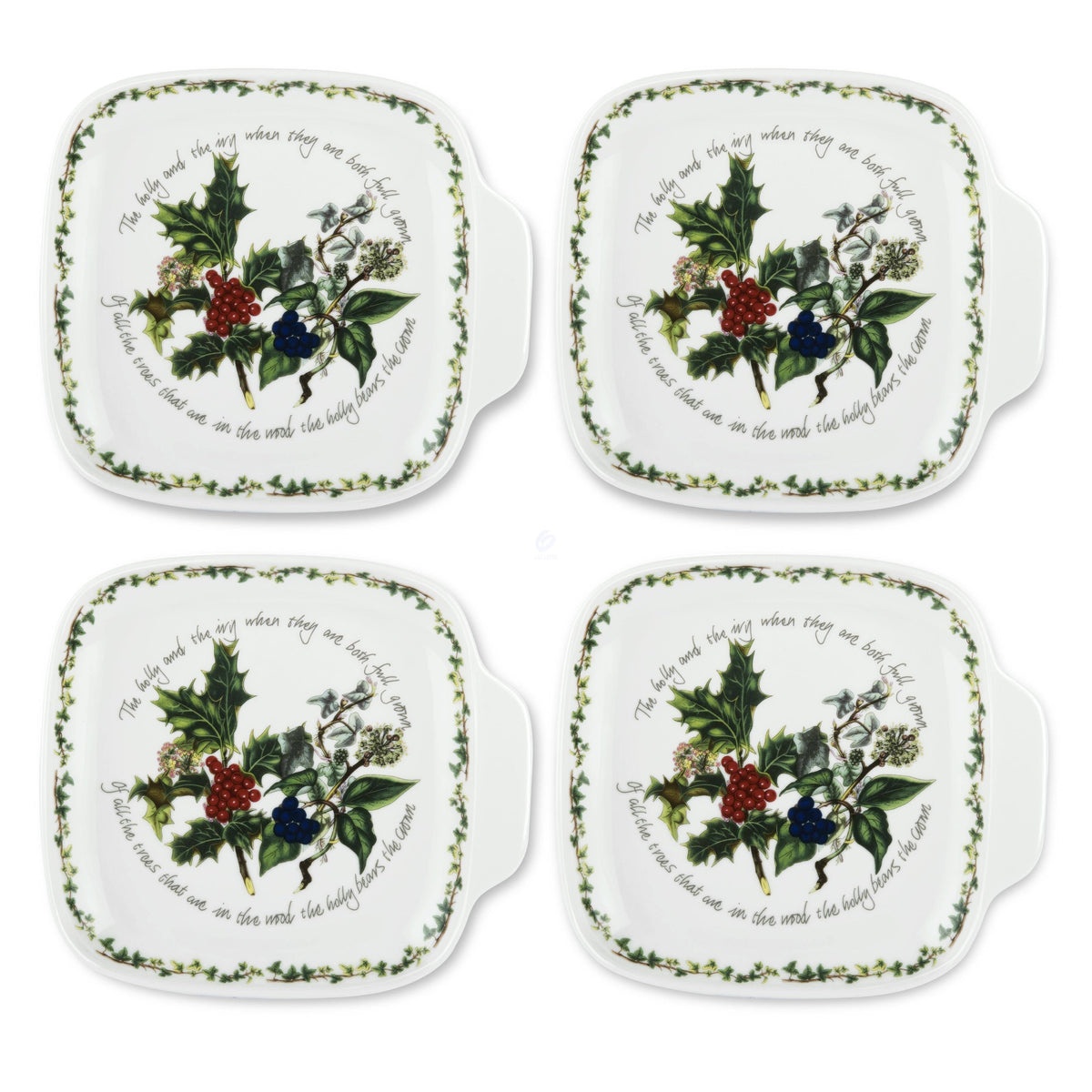 Set of 4 Canape Plates J59249