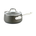 Hard Anodized Nonstick Sauce Pan 3.5 Quart Black F326447