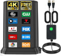 TV Antenna with Amplifier Signal Booster, 32ft Coax Cable B2190