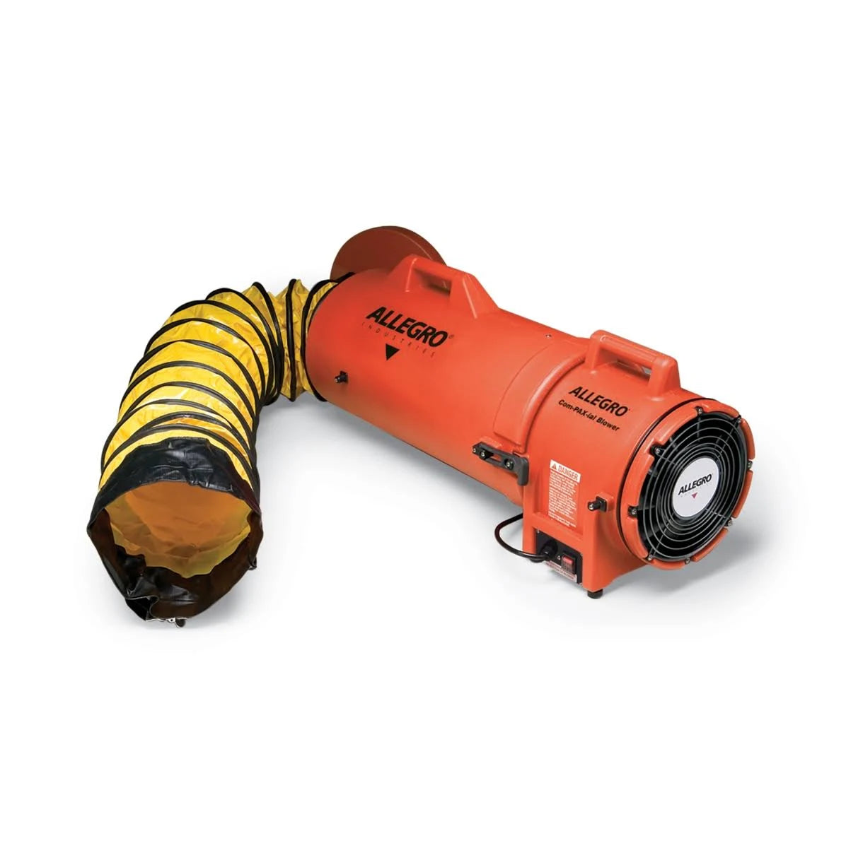 Axial AC Plastic Blower with Canister and Ducting E7434