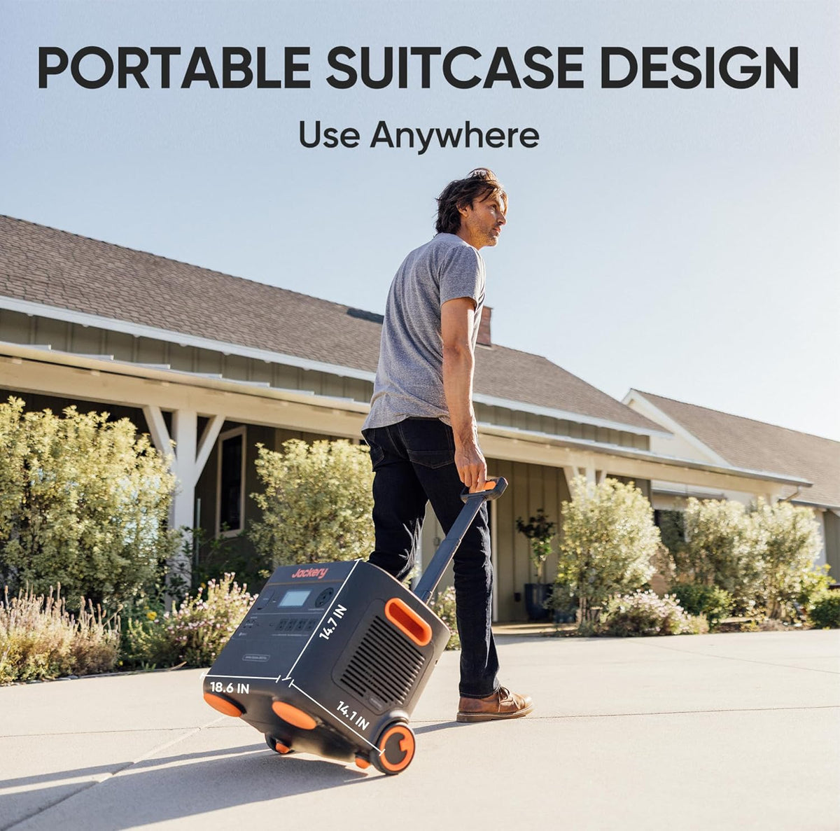 2042Wh Portable Power Station Solar Generator I685028