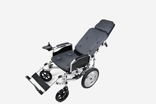 Reclining Foldable Electric Wheelchair (Black) W988555