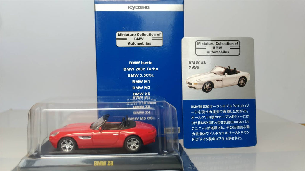 1:64 BMW Z8 1999 Red Used L64406