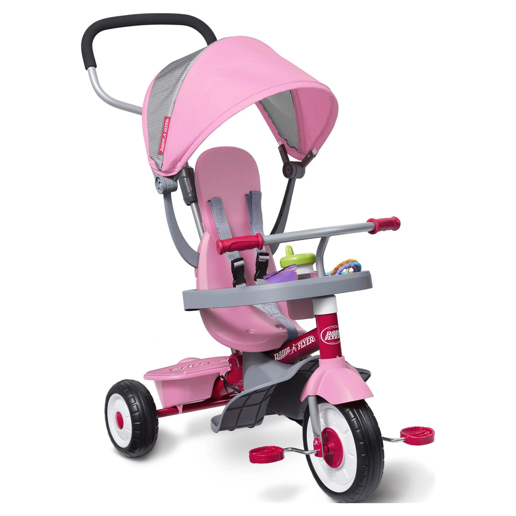 4-in-1 Pink Trike E6182