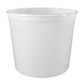 86 oz Natural Plastic Containers E2279