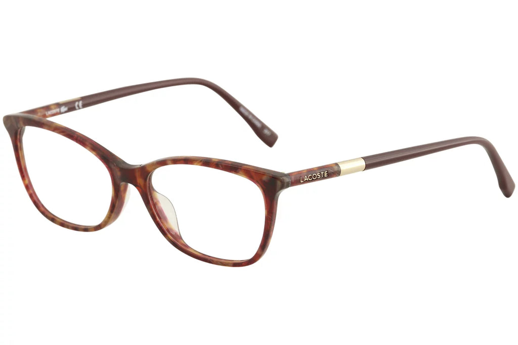 Women's Striped Red Optical Eyeglasses 54mm E235915