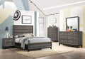 4-piece Grey Oak Bedroom Set X8717