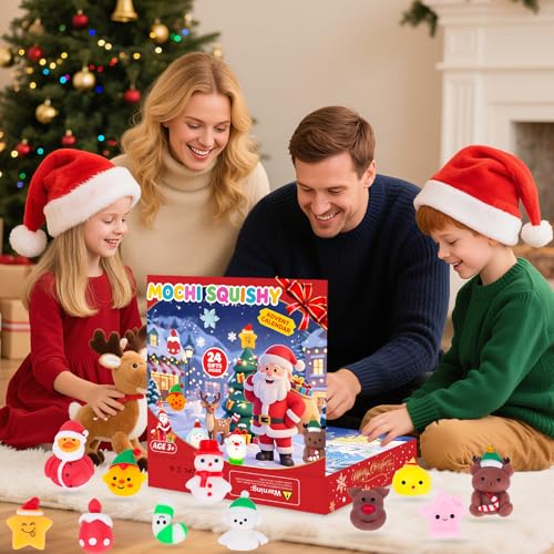 24 Stress Balls Christmas Advent Calendar H386