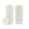 2-Pack White PVC Worm Compost Bin P938721
